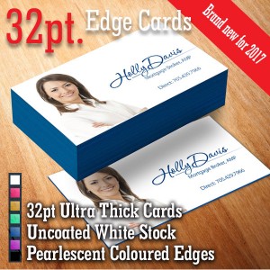 32pt Business cards