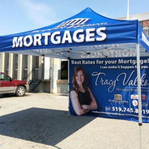 Dominion Lending Centres Branded Tent